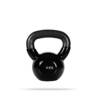 Гири металлические виниловые чорные GymBeam 4-36 кг