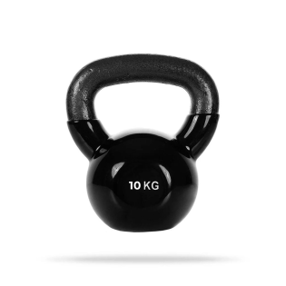 Гири металлические виниловые чорные GymBeam 4-36 кг