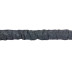 Канат для кроссфіту в захисному рукаві Battle Rope FI-5719-6 6м чорний