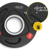 Диск олимпийский 4FIZJO 2 x 1.25 кг 51 мм металлический, прорезиненный Black