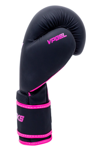 Боксерські рукавиці V`Noks Ultima Black Fuxia 10 ун