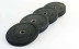 Бамперные диски для кроссфита Bumper Plates из структурной резины d-51 мм RAGGY ТА-5126-25 25 кг