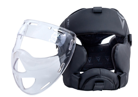Боксерский шлем V`Noks Ultima Black S/M