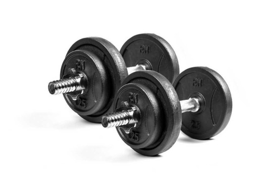 Гантели разборные металлические 2 по 8.5 кг RN-Sport