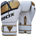 Боксерские перчатки RDX Rex Leather Gold 14 ун