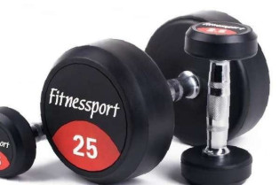 Гантельний ряд професійний FDS-10 від 2.5 до 25 кг