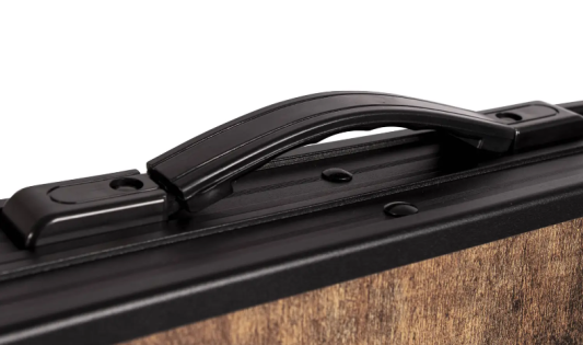 Стіл Bo-Camp Woodbine Oval 150x80 cm Black/Wood look