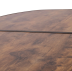 Стіл Bo-Camp Woodbine Oval 150x80 cm Black/Wood look