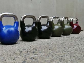 Гиря чугунная 40 кг RN-Sport черный