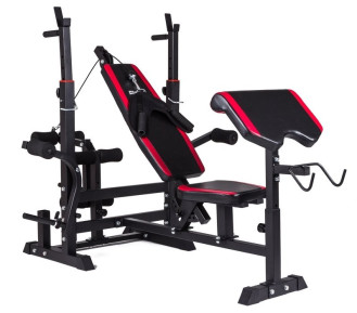 Скамья тренировочная Hop-Sport HS-1075 с партой Скотта