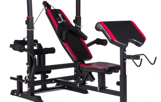 Лава тренувальна Hop-Sport HS-1075 з партою Скотта