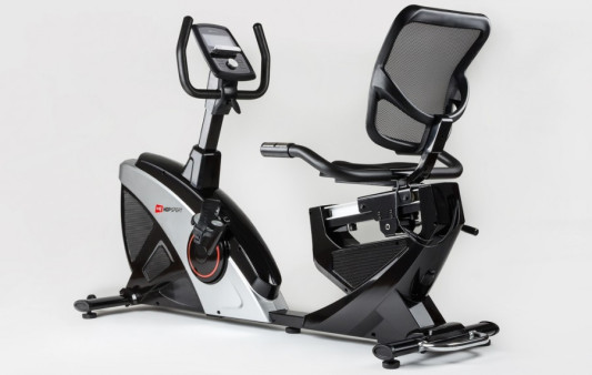 Горизонтальный велотренажер Hop-Sport HS-070L iConsole+ silver