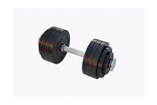 Гантели наборные обрезиненные по 20 кг Rn-Sport (2 шт)