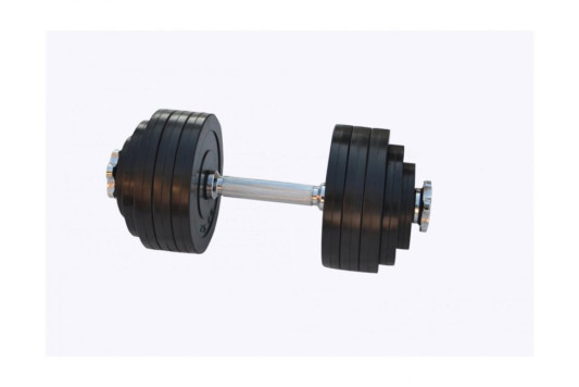 Гантели наборные обрезиненные по 20 кг Rn-Sport (2 шт)