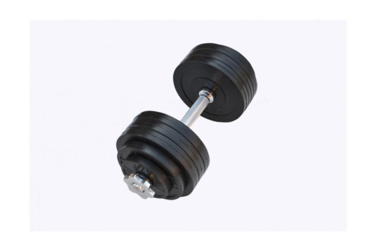 Гантели наборные обрезиненные по 20 кг Rn-Sport (2 шт)
