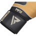 Боксерські рукавиці RDX Leather Black Gold 10 ун