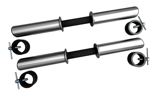 Гантели олимпийские RN-Sport 2 шт по 46 кг металлические (Olimp_2х46)