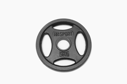 Гантели олимпийские RN-Sport 2 шт по 41 кг металлические (Olimp_2х41)