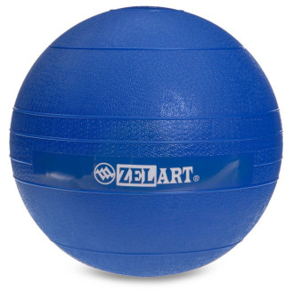М'яч медичний для кросфіту Slam Ball FI-5165-3 3 кг синій