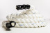 Канат тренировочный для кроссфита 15 м Battle Rope White 50х15
