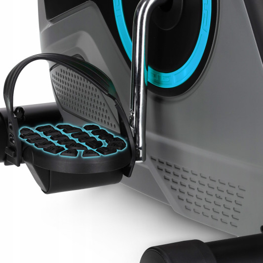 Велотренажер магнітний 4FIZJO Active+ Black/Blue