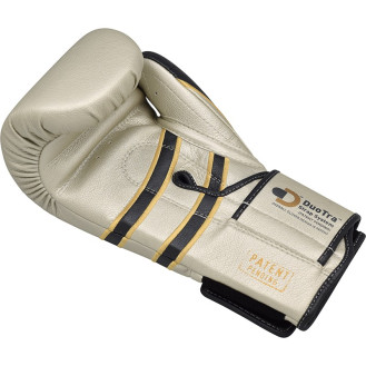 Боксерські рукавиці RDX Leather Pearl White 14 ун