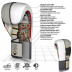 Боксерські рукавиці RDX Leather Pearl White 14 ун