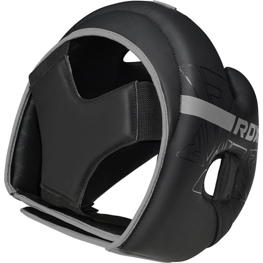 Боксерський шолом RDX F6 Matte Silver M
