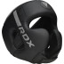 Боксерський шолом RDX F6 Matte Silver M