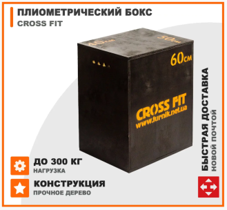 Тумба для кроссфита, плиометрический бокс 3 в 1