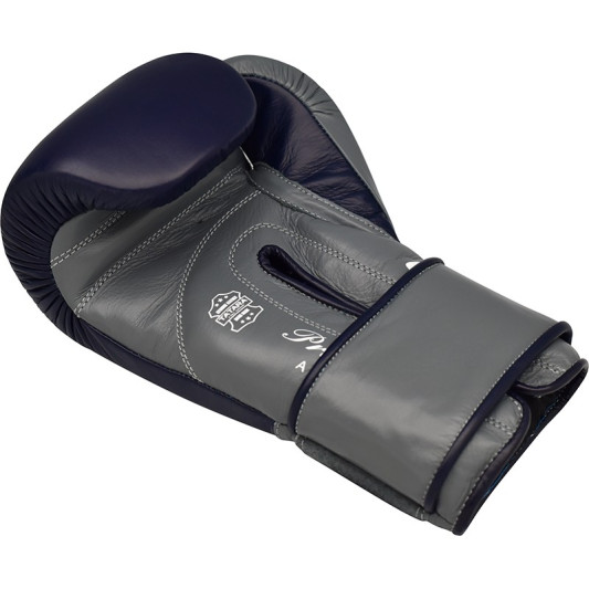 Боксерські рукавиці RDX Leather Pro C4 Blue 10 ун