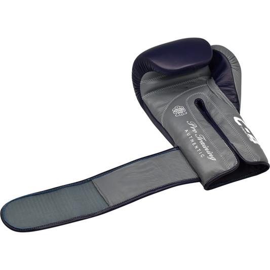 Боксерські рукавиці RDX Leather Pro C4 Blue 10 ун