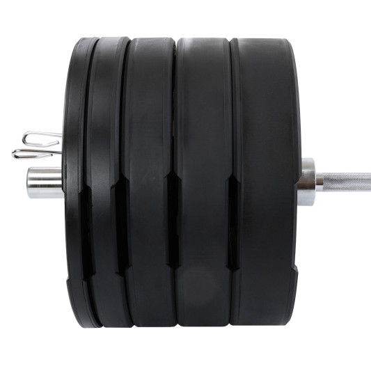 Диски бамперные олимпийские LiveUp LP8331 51 мм 5-10-15-20-25 кг