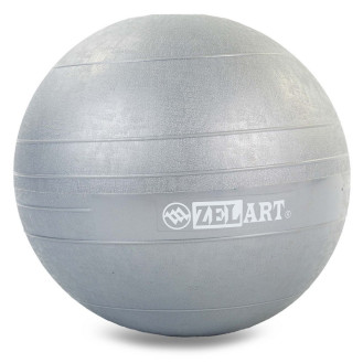 Мяч слэмбол для кроссфита и тренировок Record Slam Ball FI-5165-6 6 кг серый