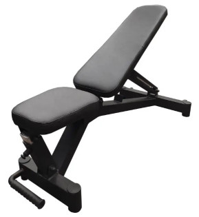 Скамья для жима профессиональная RN-Sport black rock черный