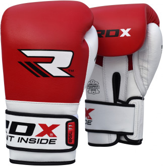 Боксерські рукавиці RDX Pro Gel Red 14 ун