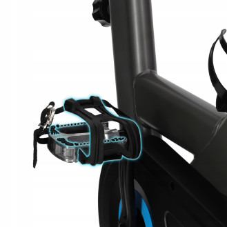 Велотренажер спинбайк 4FIZJO Racing Black/Blue