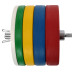 Диски бамперные олимпийские LiveUp LP8332 51 мм 5-10-15-20-25 кг