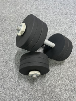 Гантели разборные стальные Rn-Sport 2 шт по 32 кг с порошковой покраской