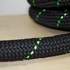 Канат тренировочный для кроссфита 12 м Battle Rope 38х12