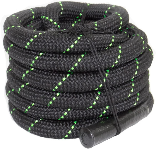 Канат тренировочный для кроссфита 9 м Battle Rope 38х9