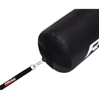Боксерский мешок RDX Leather Black/Red 1.5 м 45-55 кг