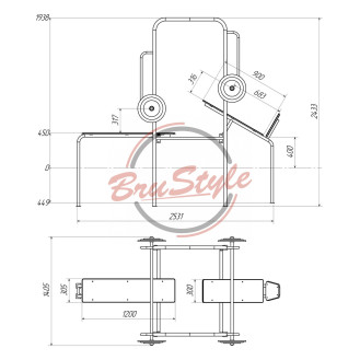 Стенд для жиму комбінований SG138