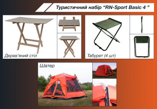 Туристичний набір RN-Sport Basic 4