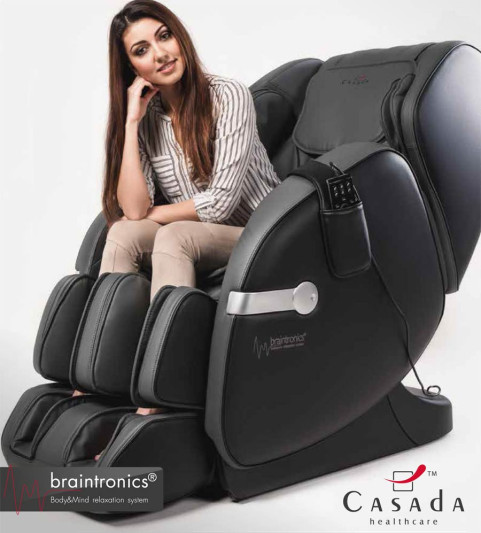 Массажное кресло Betasonic II +Braintronics бежевый