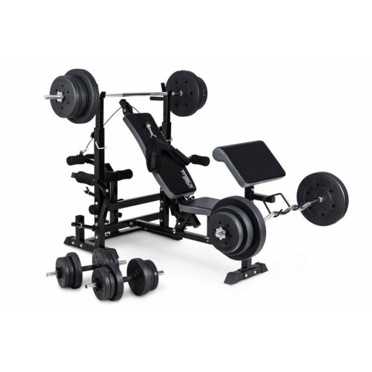 Набір Premium 165.5 кг з лавою TX-075 з партою