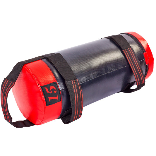 Мешок для кроссфита и фитнеса FI-6574-15 15 кг черный-красный