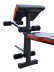 Скамья для жима ReadMeBlack + 4 грифа, 100 кг дисков RN-Sport