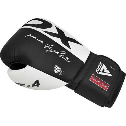 Боксерські рукавиці RDX F4 White 14 ун