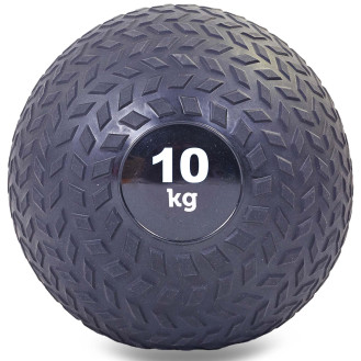 Мяч слэмбол для кроссфита Slam Ball FI-5729-10 10 кг черный